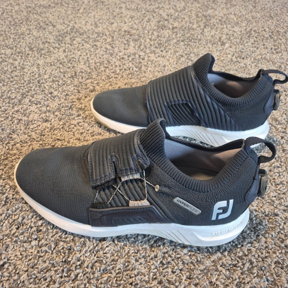 Footjoy Hyperflex Golf Shoes Cleated BOA Blue Mesh Sneakers Men's 9.5